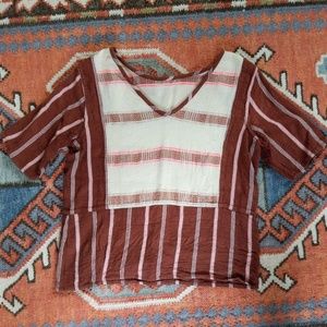 Ace & Jig Kat Top in Spice Size Small